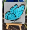 Ardoise papillon morpho